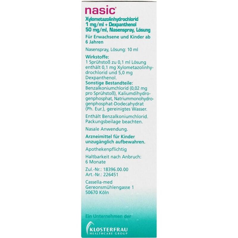 NASIC Nasenspray