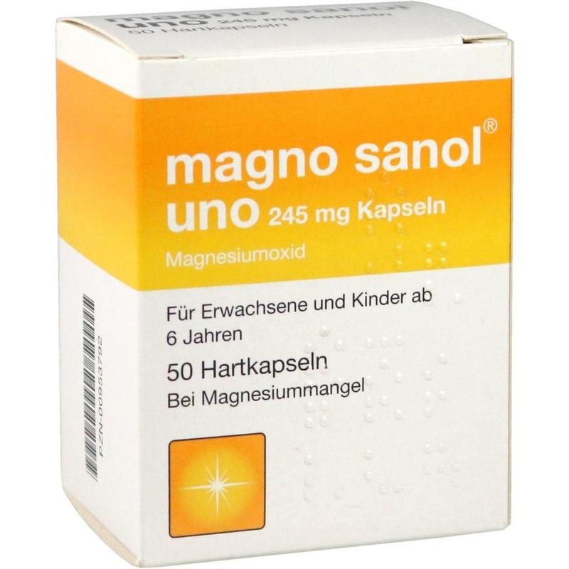 MAGNO SANOL uno 245 mg Kapseln