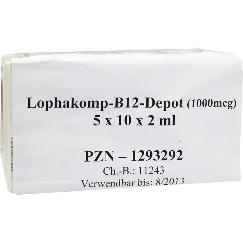 LOPHAKOMP B 12 Depot 1000 μg Injektionslösung