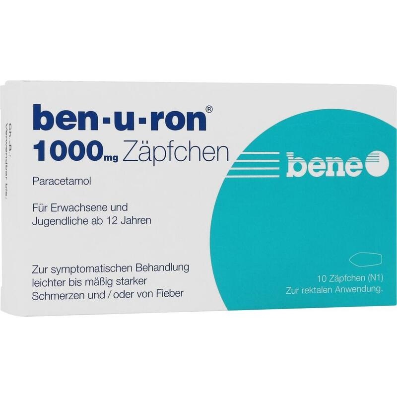BEN-U-RON 1.000 mg Suppositorien