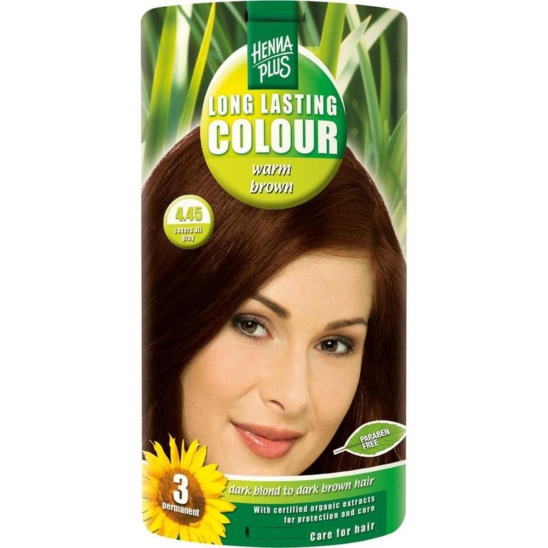 LONG LASTING Colour warm brown 4,45 Creme