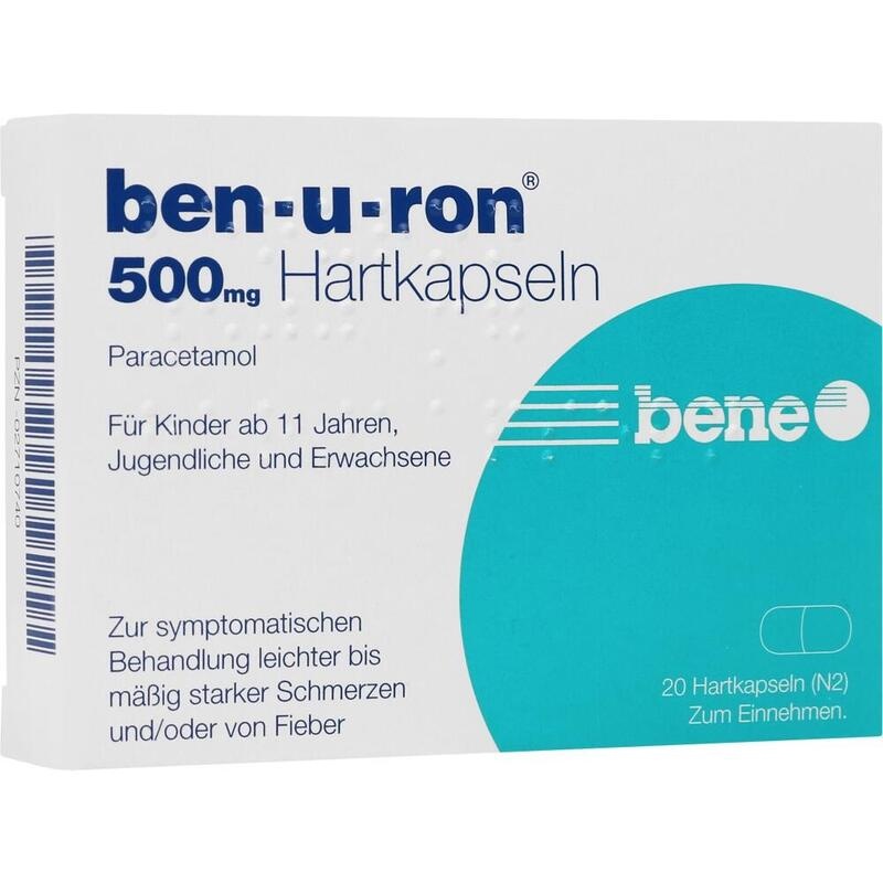 BEN-U-RON 500 mg Kapseln