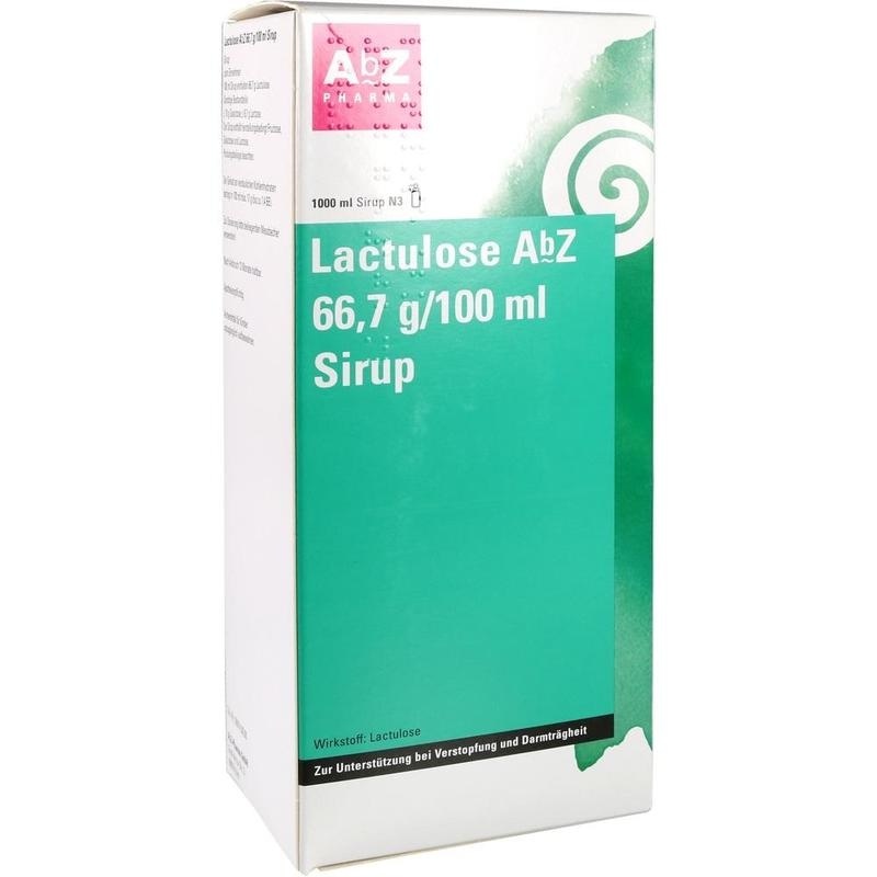LACTULOSE AbZ 66,7 g/100 ml Sirup
