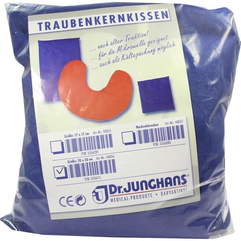 TRAUBENKERN KISSEN 20x30 cm