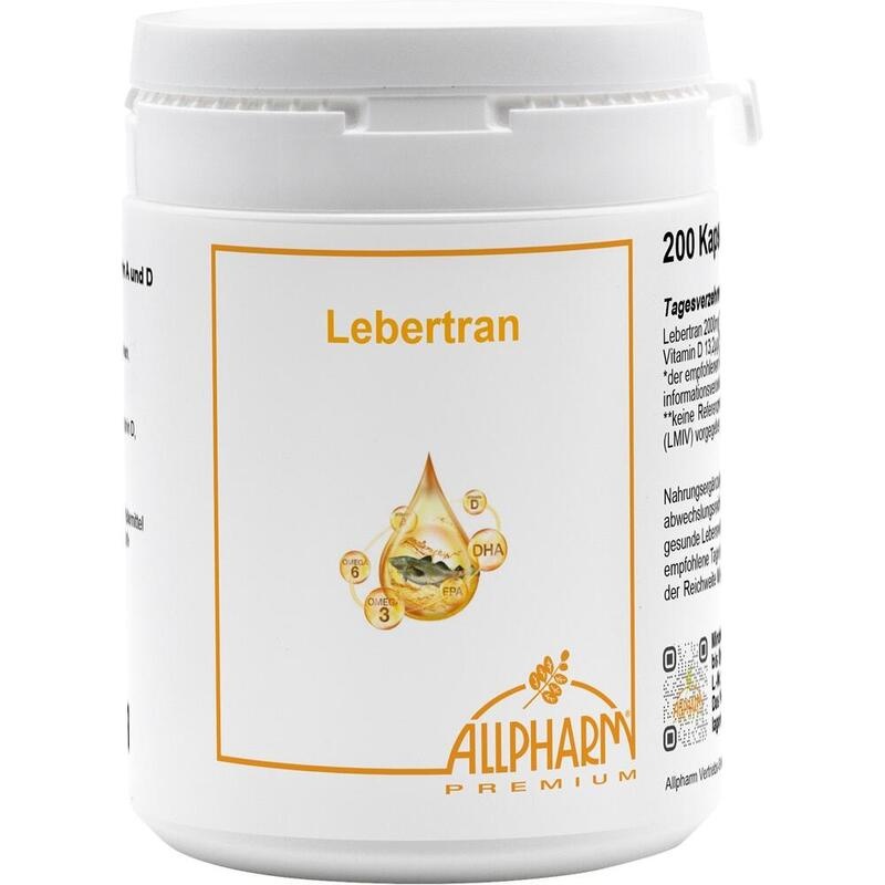 LEBERTRAN KAPSELN 500 mg