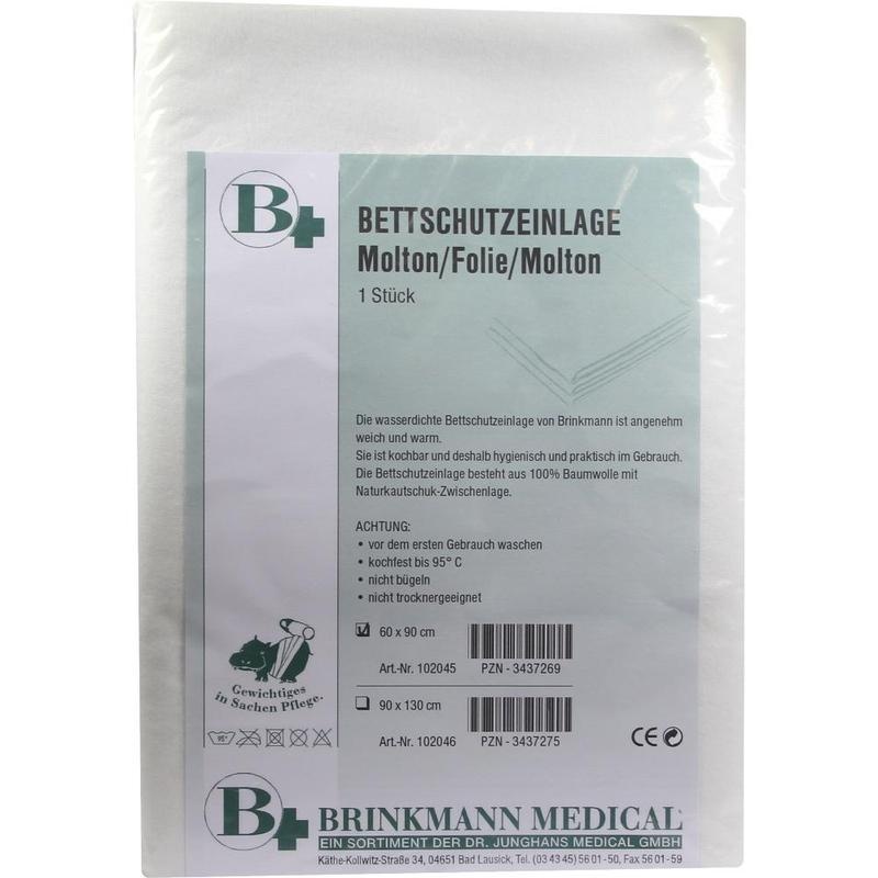 BETTEINLAGE Molton 60x90 cm