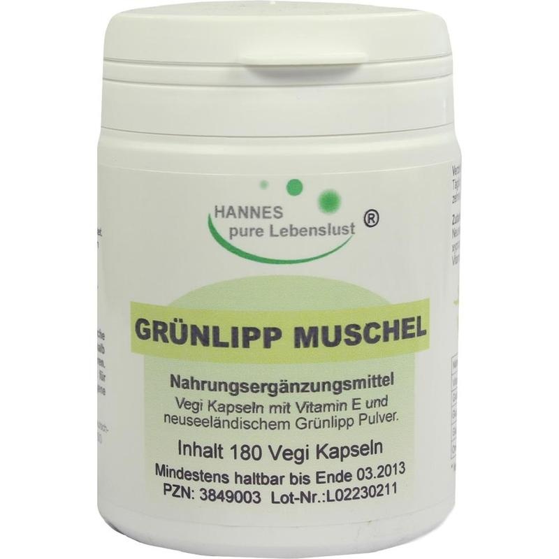 GRÜNLIPPMUSCHELEXTRAKT Vegi Kapseln