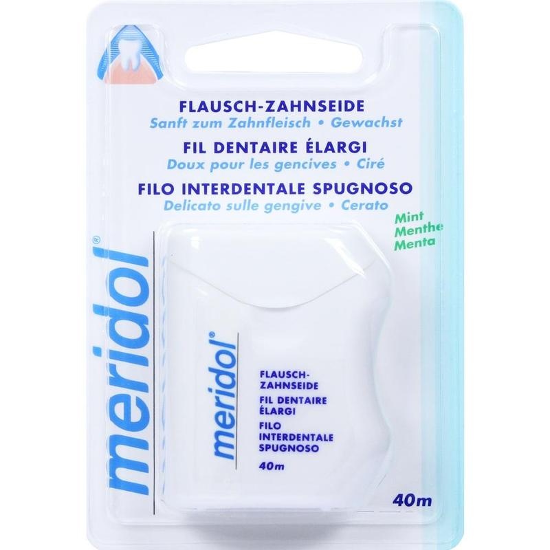 MERIDOL Flausch Zahnzeide gewachst