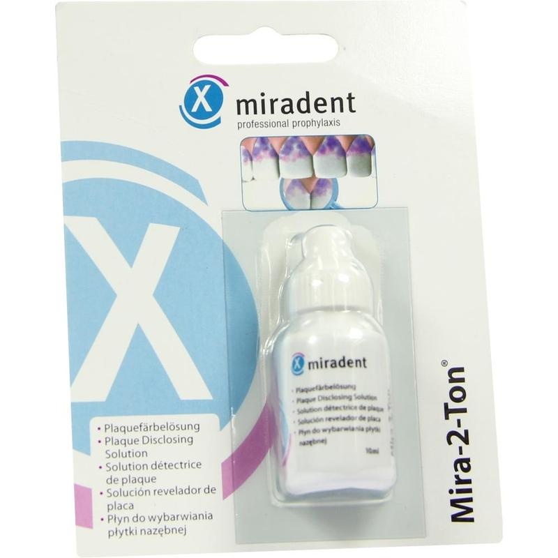 MIRADENT Plaquetest Lösung Mira-2-Ton