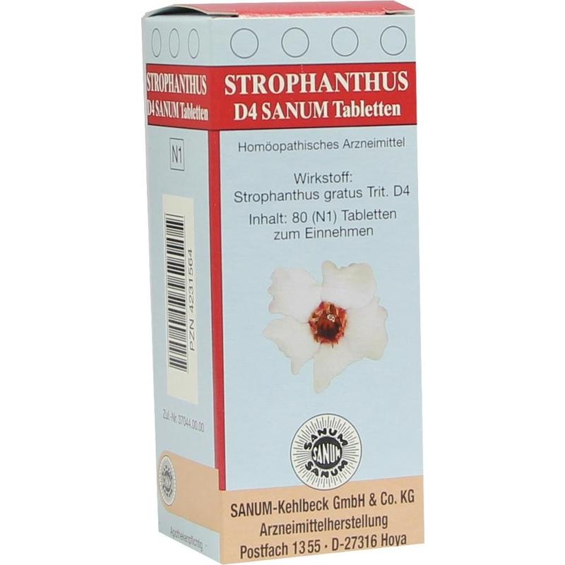 STROPHANTHUS D 4 Sanum Tabletten