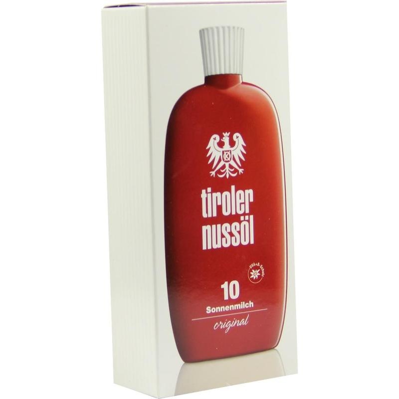 TIROLER NUSSÖL orig.Sonnenmilch wasserf.LSF 10