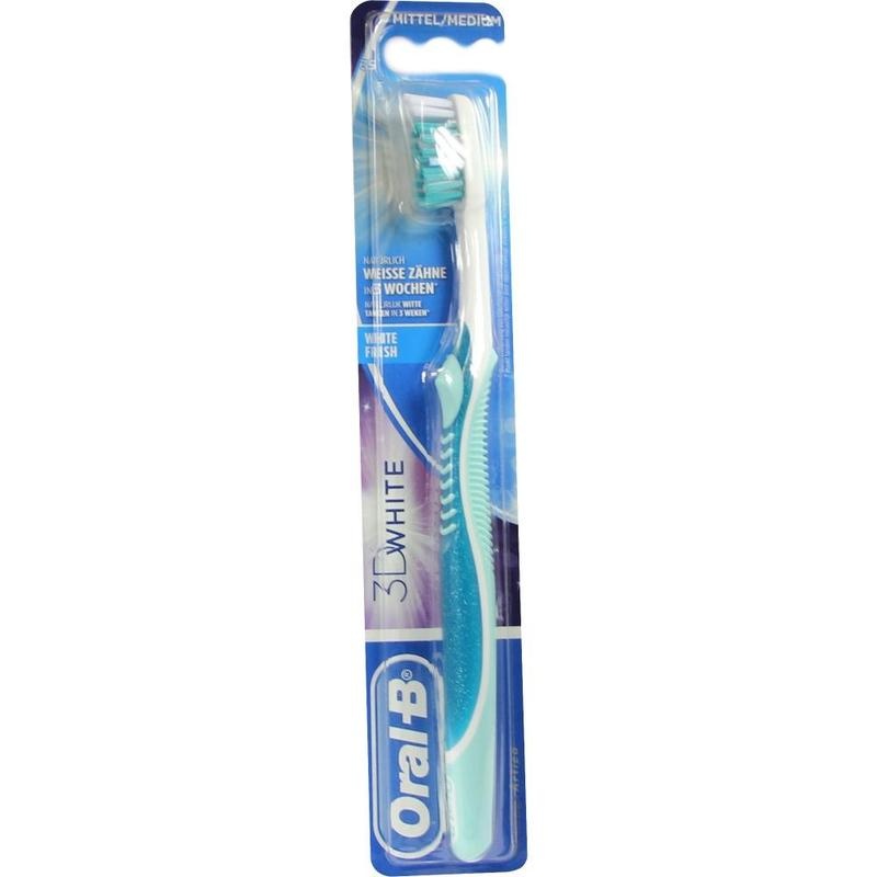 ORAL B 3D white 35 mittel Zahnbürste
