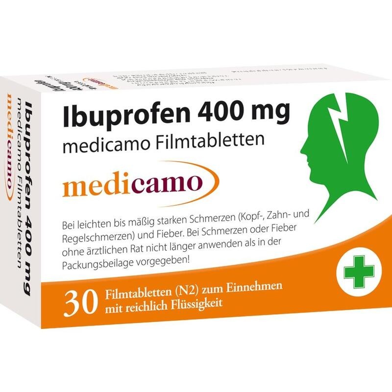 IBUPROFEN 400 mg medicamo Filmtabletten