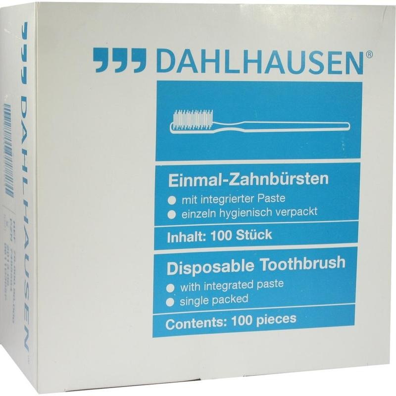 EINMAL ZAHNBÜRSTE m.Paste