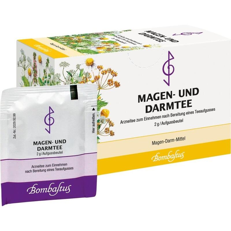 MAGEN- UND Darmtee Bombastus Filterbeutel