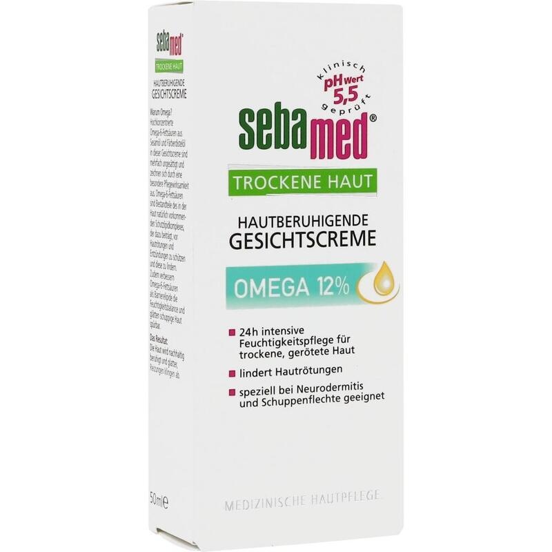 SEBAMED Trockene Haut Omega 12% Gesichtscreme