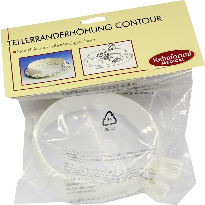 TELLERRANDERHÖHUNG Kunstst.weiß