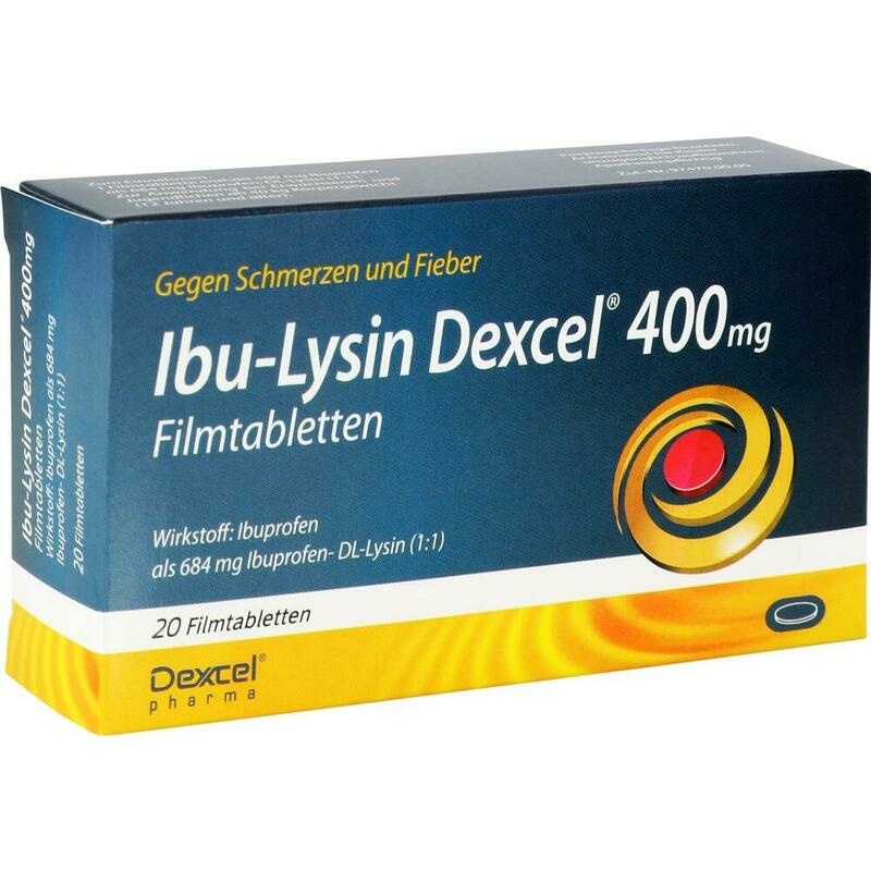 IBU-LYSIN Dexcel 400 mg Filmtabletten