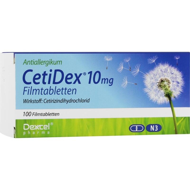 CETIDEX 10 mg Filmtabletten