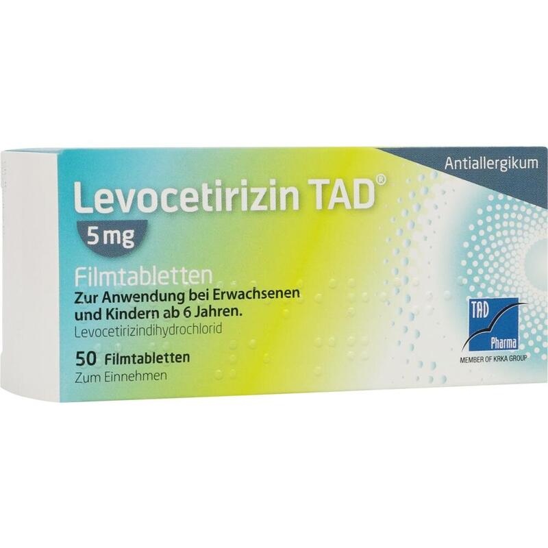 LEVOCETIRIZIN TAD 5 mg Filmtabletten