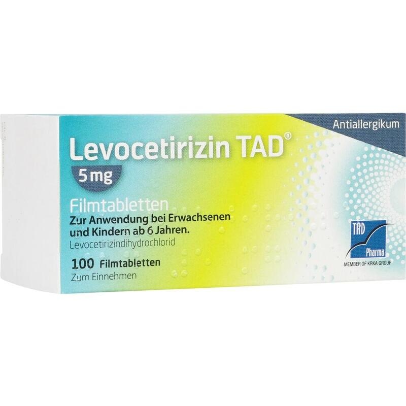 LEVOCETIRIZIN TAD 5 mg Filmtabletten