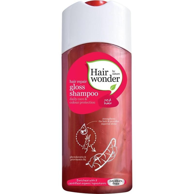 HAIRWONDER Gloss Shampoo red Hair