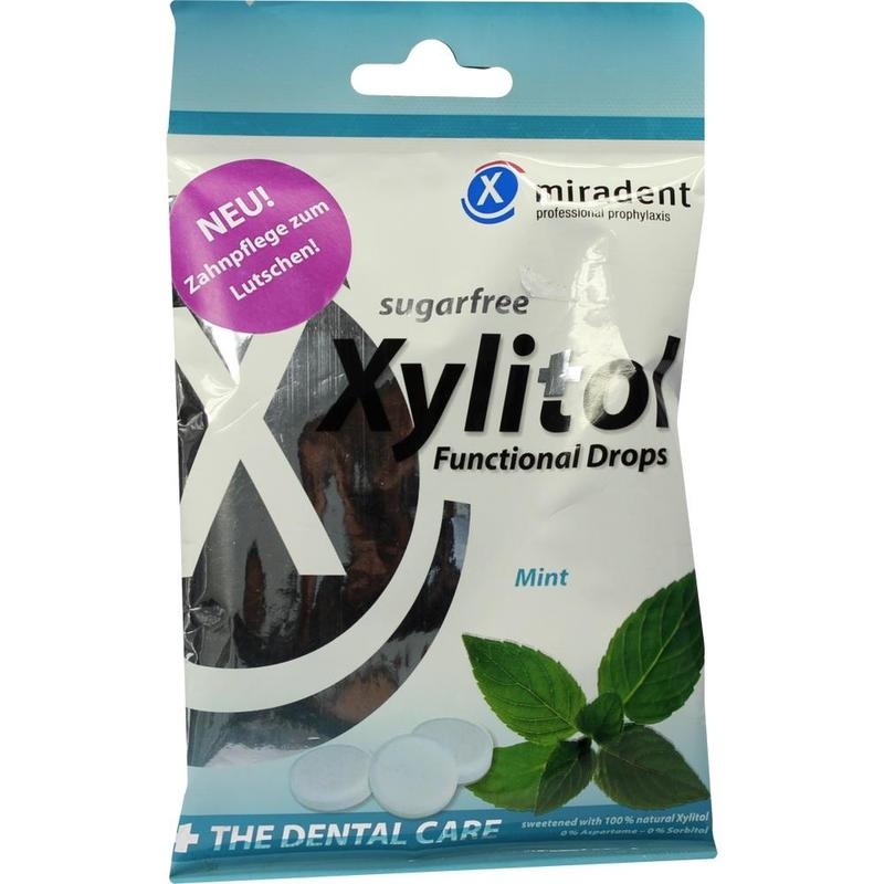 MIRADENT Xylitol Functional Drops Mint