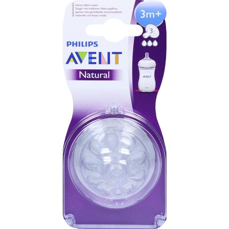 AVENT Sauger Naturnah 3 Mon.+