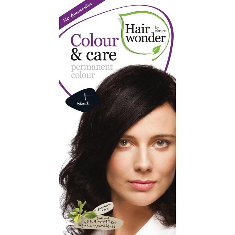 HAIRWONDER Colour & care black Creme