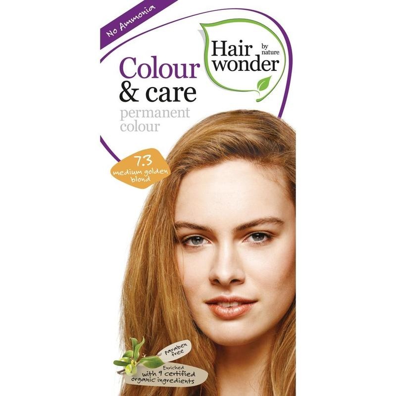 HAIRWONDER Colour & care med.gold.blo.7,3 Creme