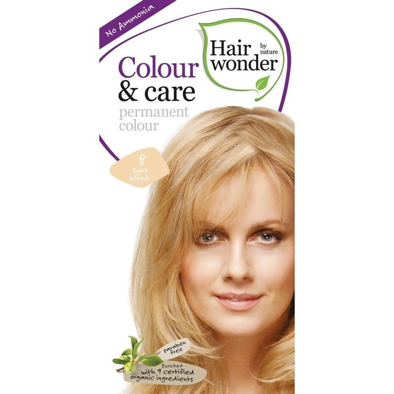 HAIRWONDER Colour & care light blond 8 Creme
