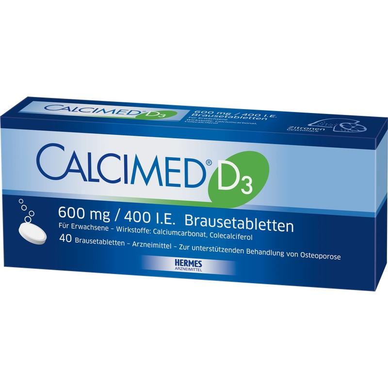 CALCIMED D3 600 mg/400 I.E. Brausetabletten