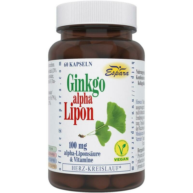 GINKGO ALPHA Lipon Kapseln