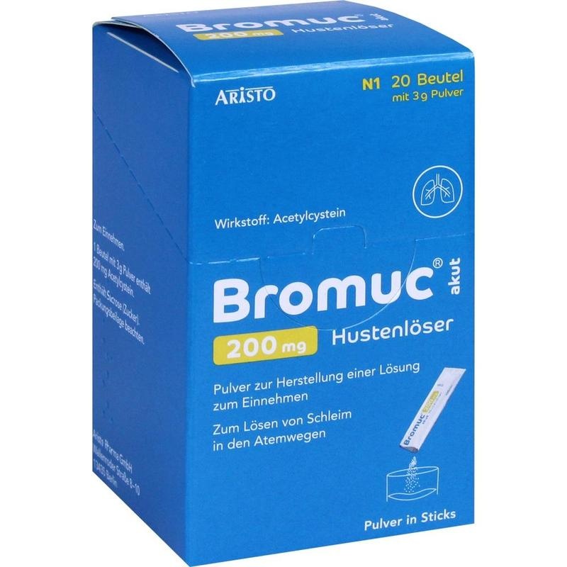 BROMUC akut 200 mg Hustenlöser Plv.z.H.e.L.z.Einn.