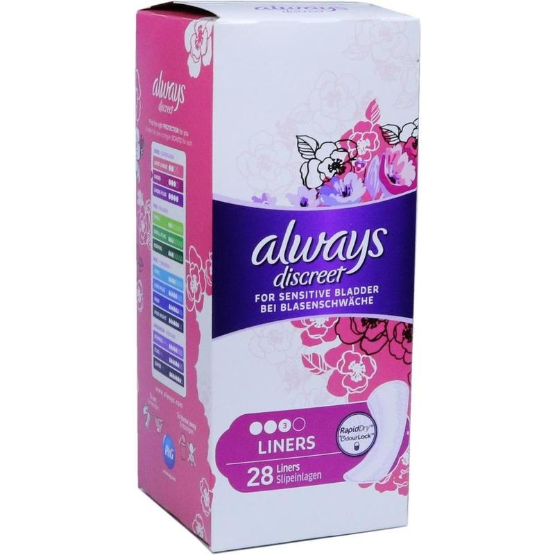 ALWAYS discreet Inkontinenz Liner Slipeinlagen
