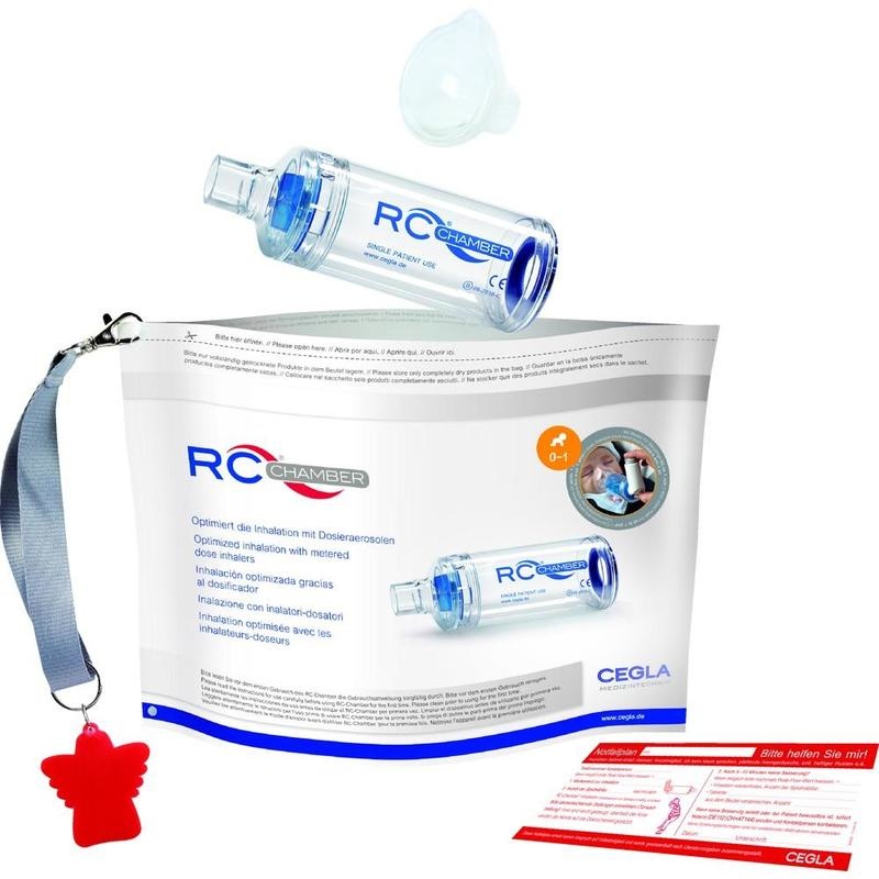 RC-Chamber f.Säuglinge 0-1 Jahr m.Maske