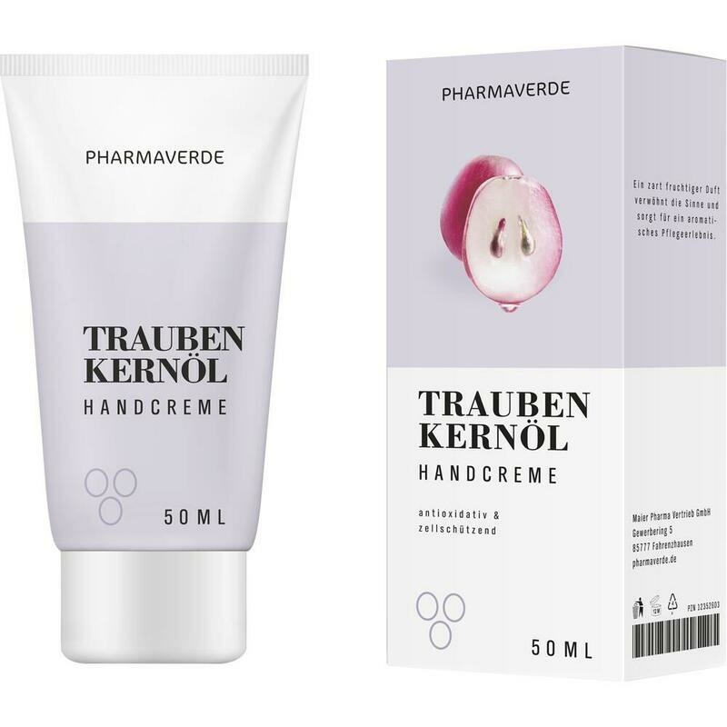 PHARMAVERDE Traubenkernöl Handcreme