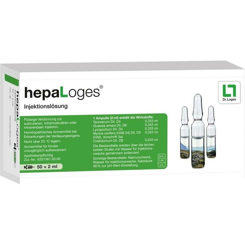 HEPALOGES Injektionslösung Amp.