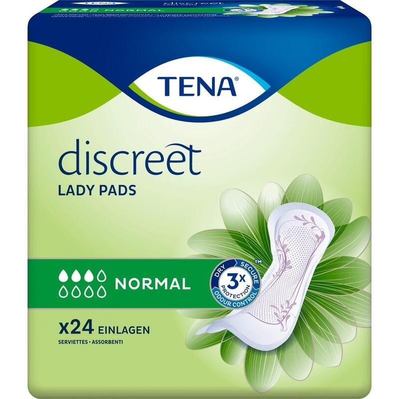 TENA LADY Discreet Inkontinenz Einlagen normal