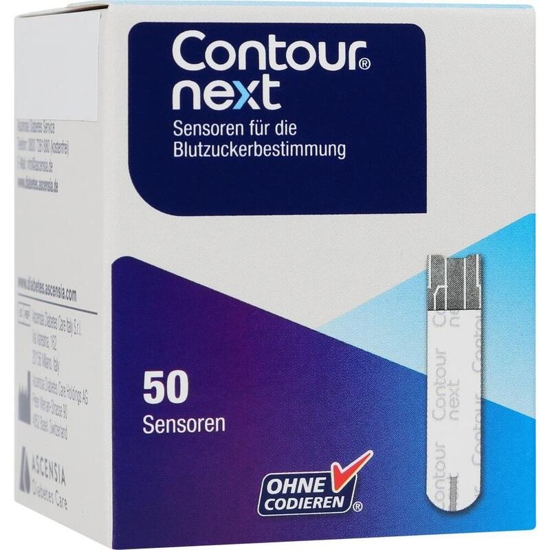 CONTOUR Next Sensoren Teststreifen