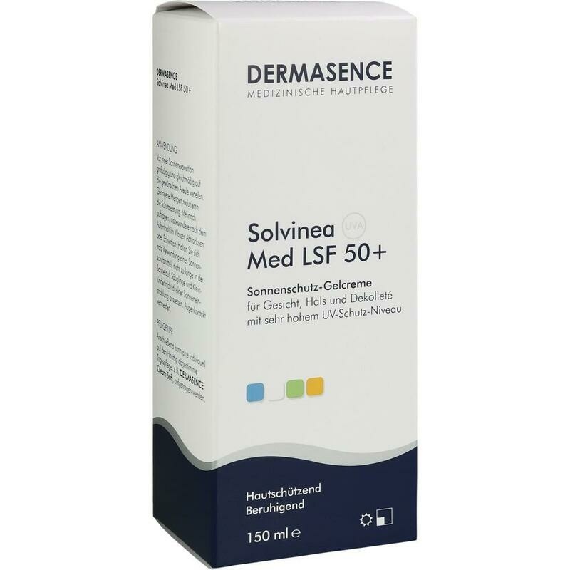 DERMASENCE SolvineaMed Sonnensch.Gelcreme LSF 50+