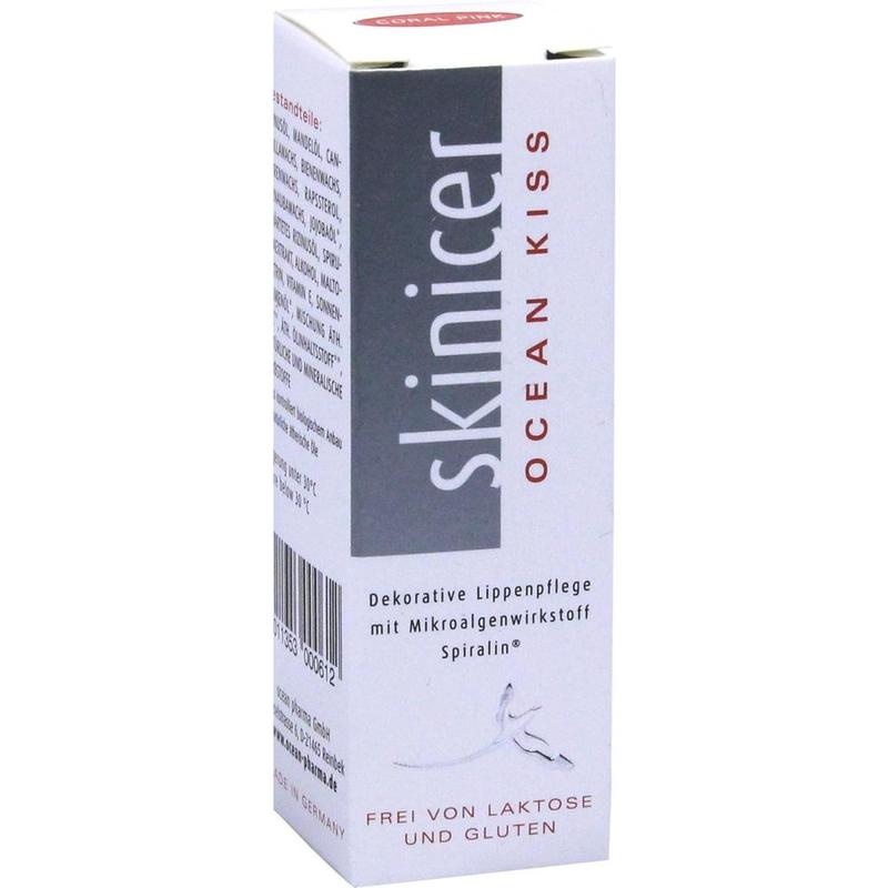 SKINICER OCEAN KISS Lippenstift coral pink