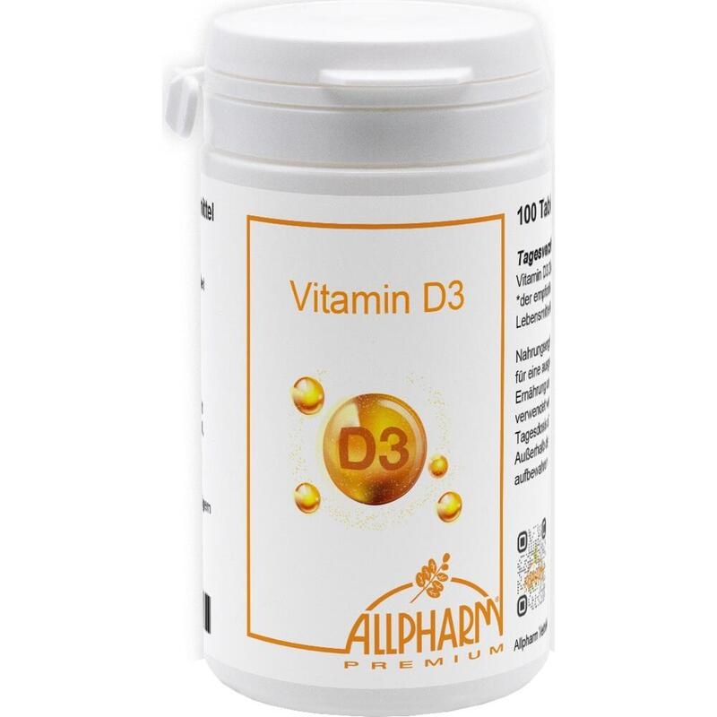 VITAMIN D3 1000 I.E. Allpharm Premium Tabletten