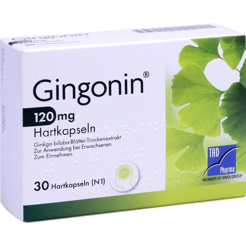 GINGONIN 120 mg Hartkapseln