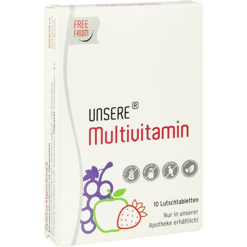 UNSERE Multivitamin freefrom Multifruchtgesch.Lut.