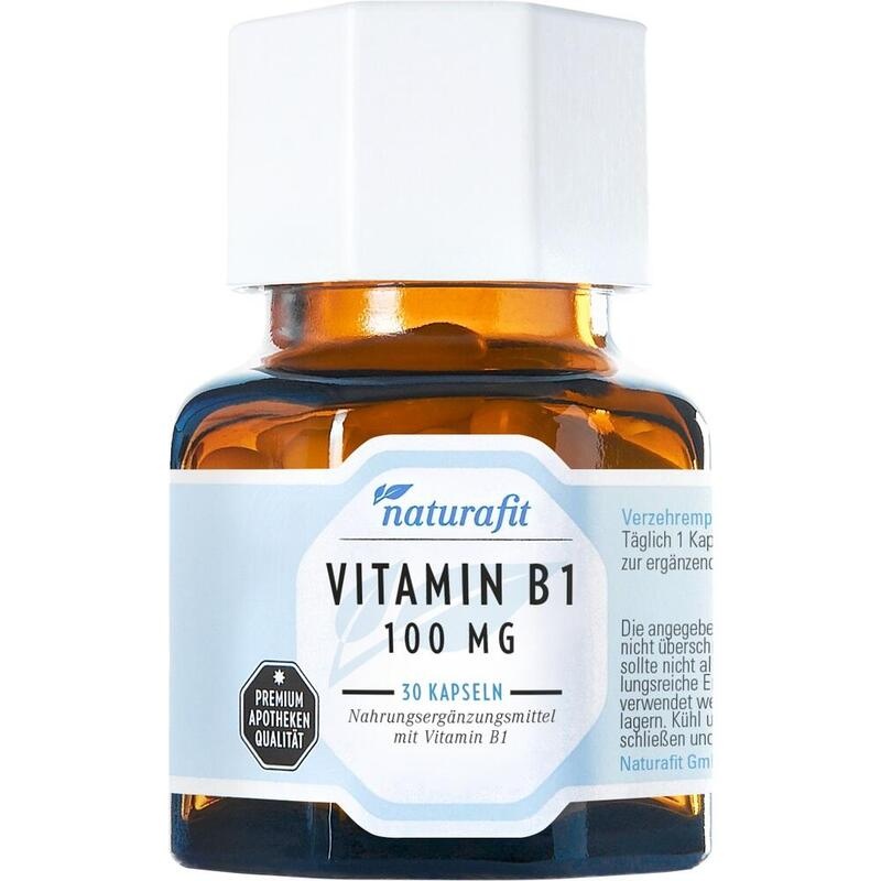 NATURAFIT Vitamin B1 100 mg Kapseln