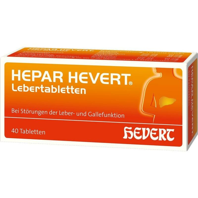 HEPAR HEVERT Lebertabletten