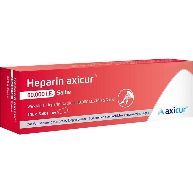 HEPARIN AXICUR 60.000 I.E. Salbe
