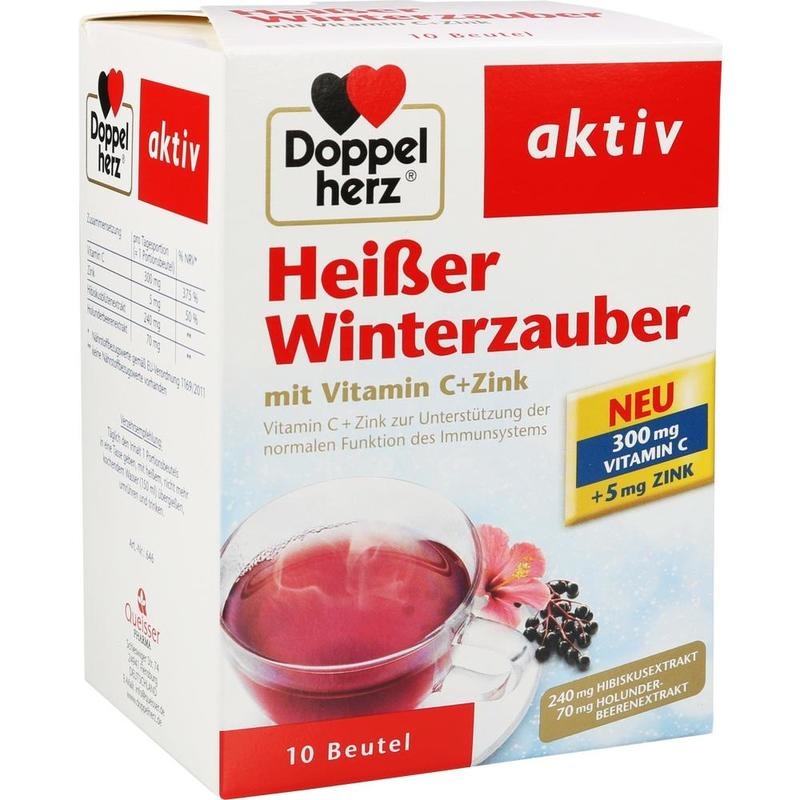 DOPPELHERZ heißer Winterzauber Granulat Portionsb.