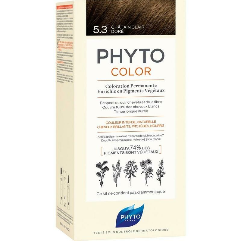 PHYTOCOLOR 5.3 helles goldbraun ohne Ammoniak